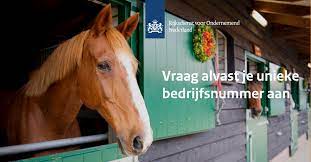 UBN is verplicht voor paardenhouders